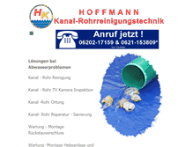 Tablet Screenshot of hk-hoffmann.de